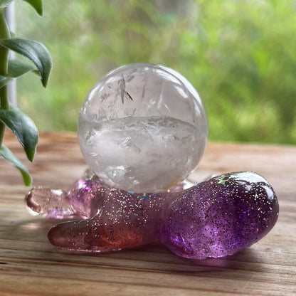Golden Healer Girasol Quartz Sphere