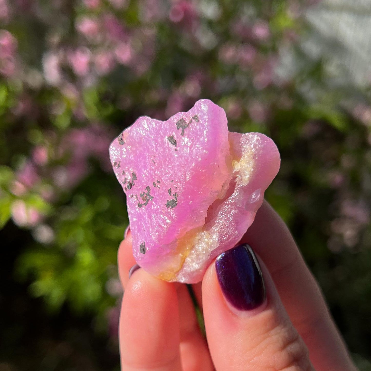Raw Pink Aragonite