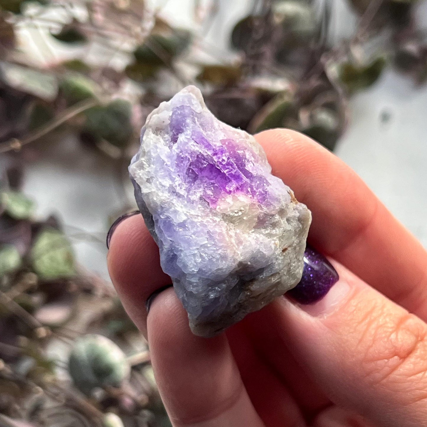 Purple Blue Hackmanite