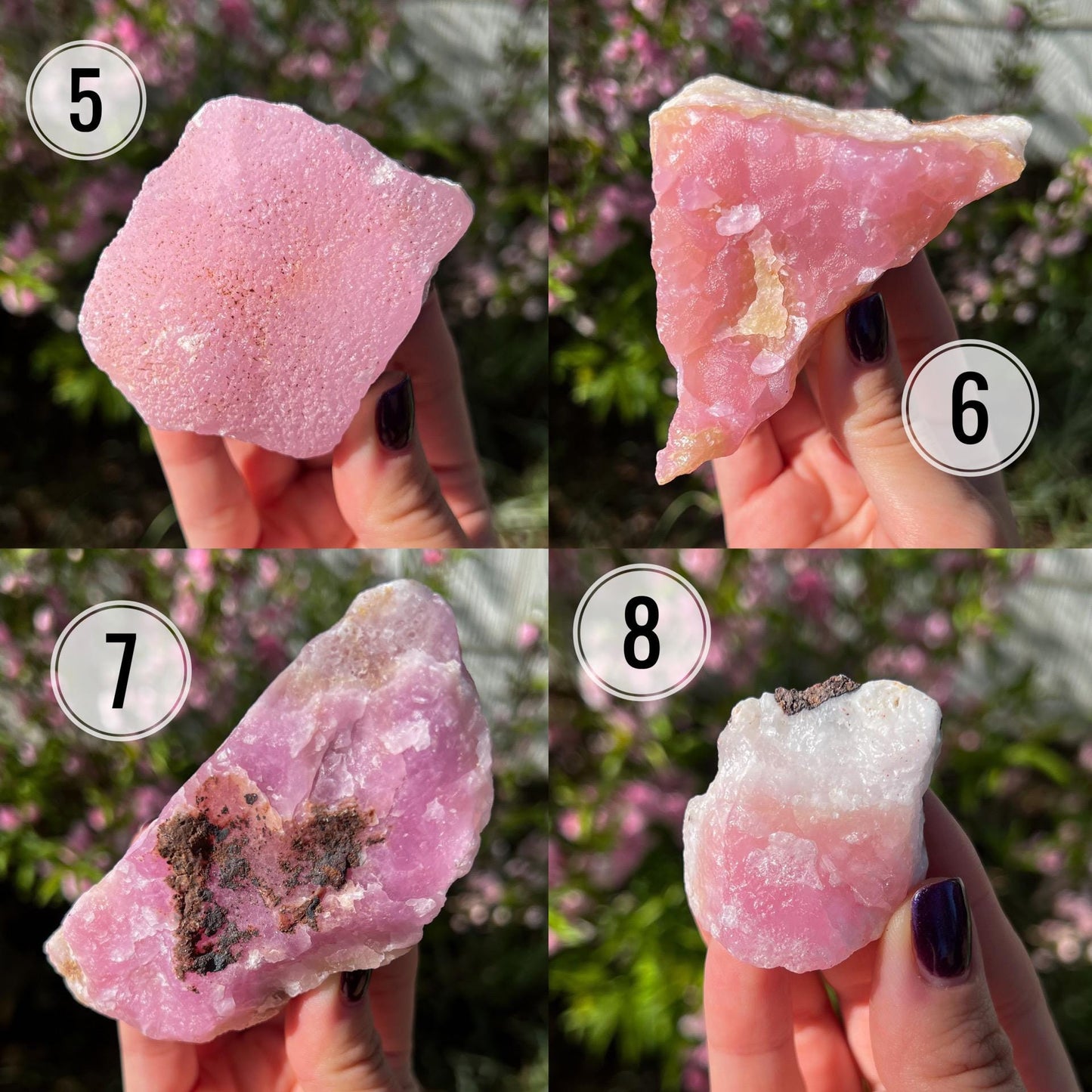 Raw Pink Aragonite