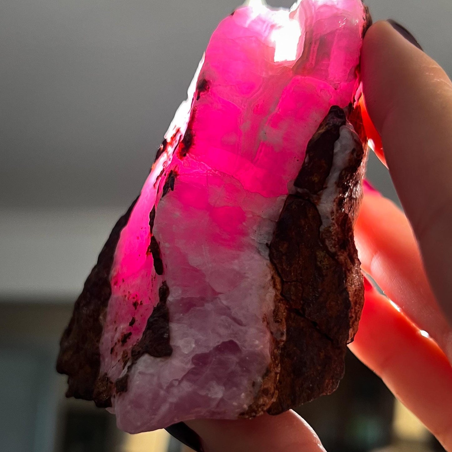 Raw Pink Aragonite
