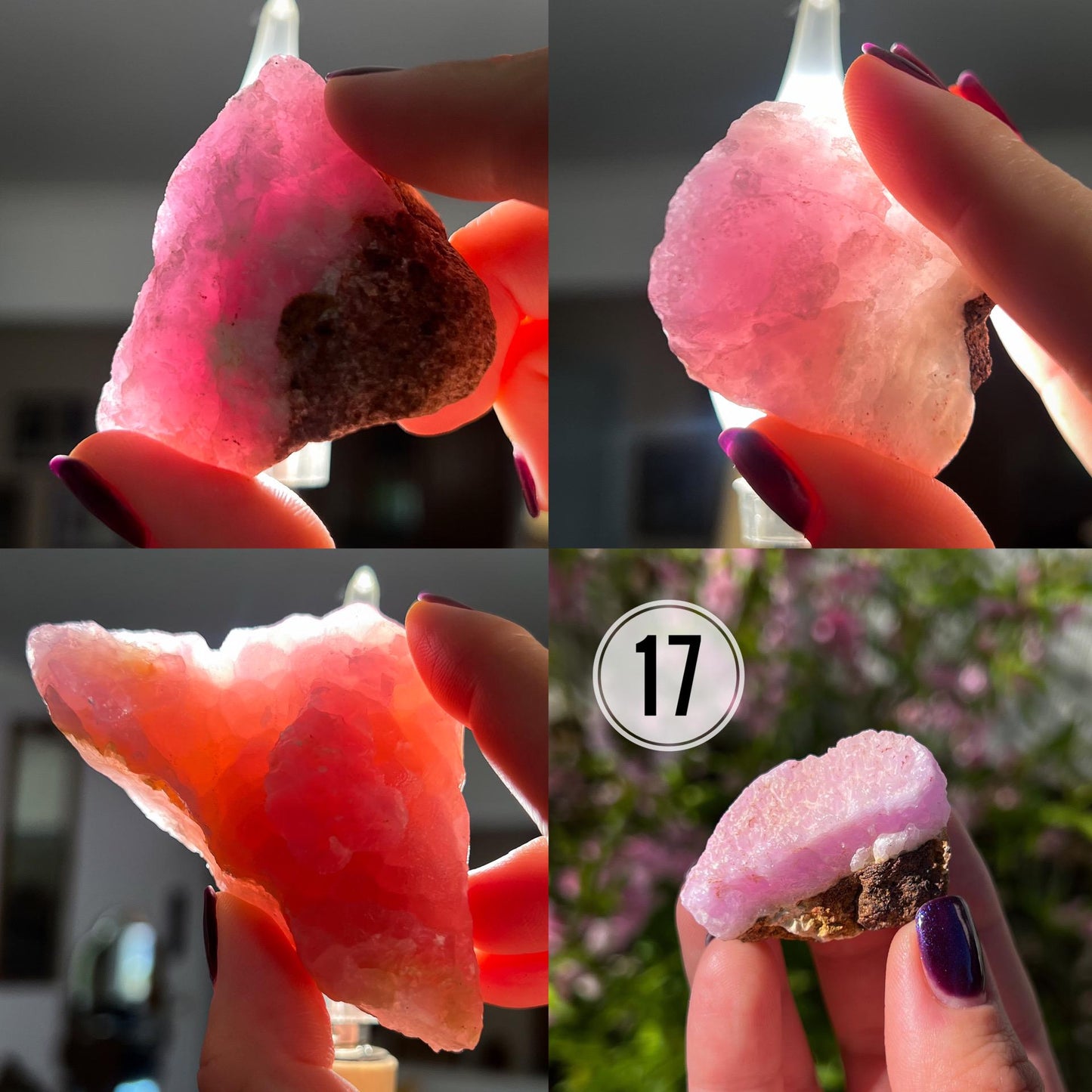Raw Pink Aragonite