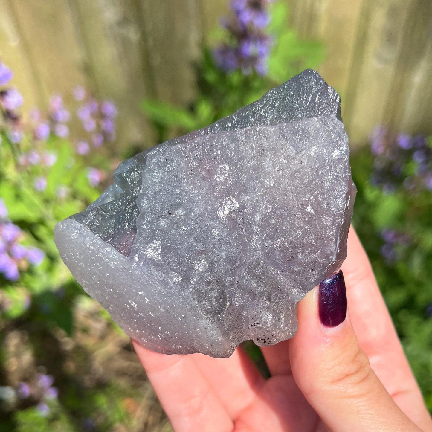 Druzy Rainbow Fluorite