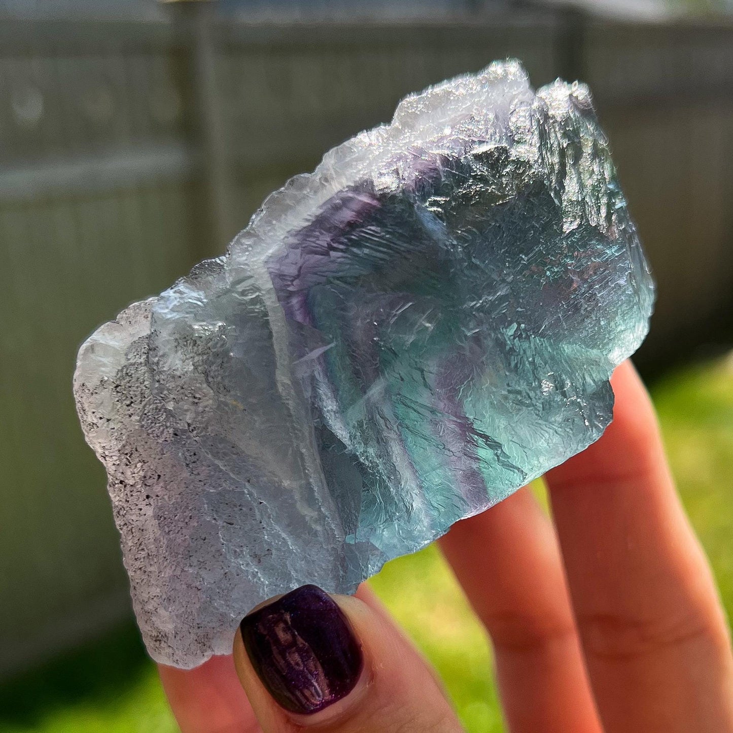 Druzy Rainbow Fluorite