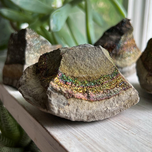 Iridescent Rainbow Chalcopyrite