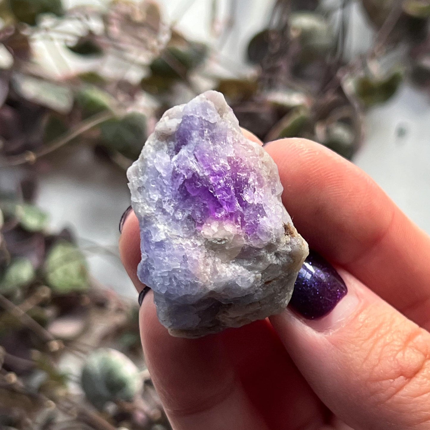 Purple Blue Hackmanite