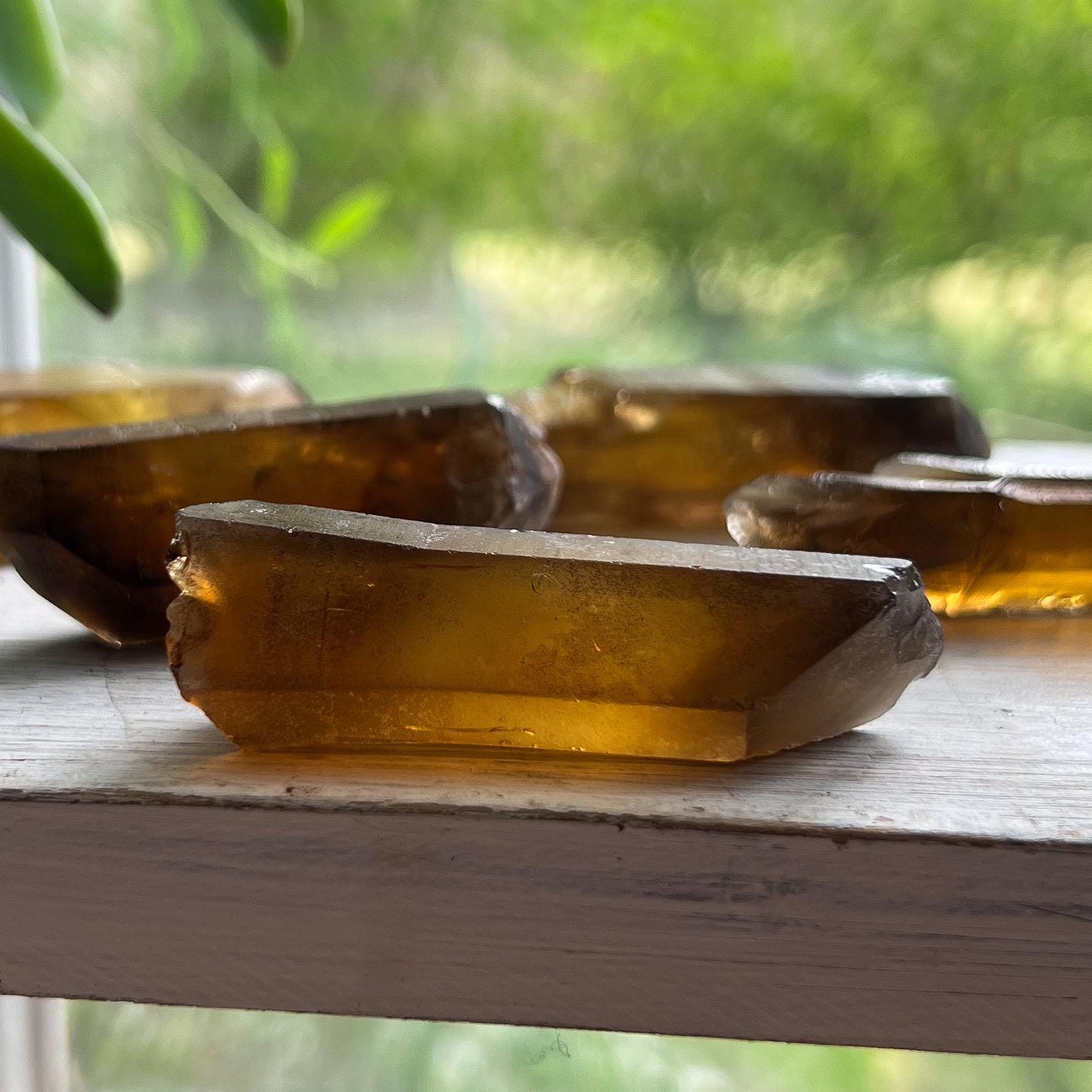 Dark Genuine Citrine Raw Points