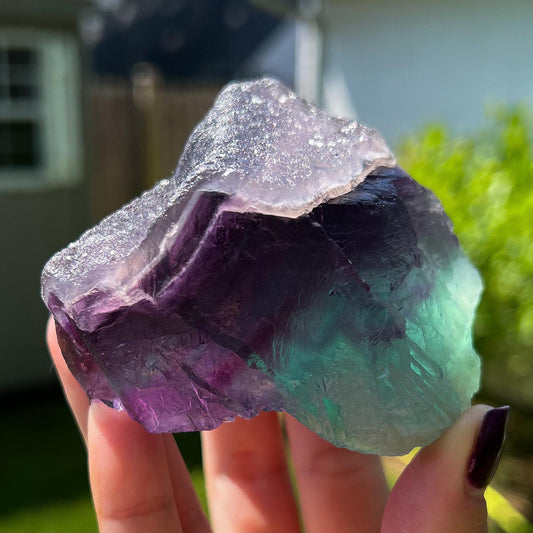Druzy Rainbow Fluorite