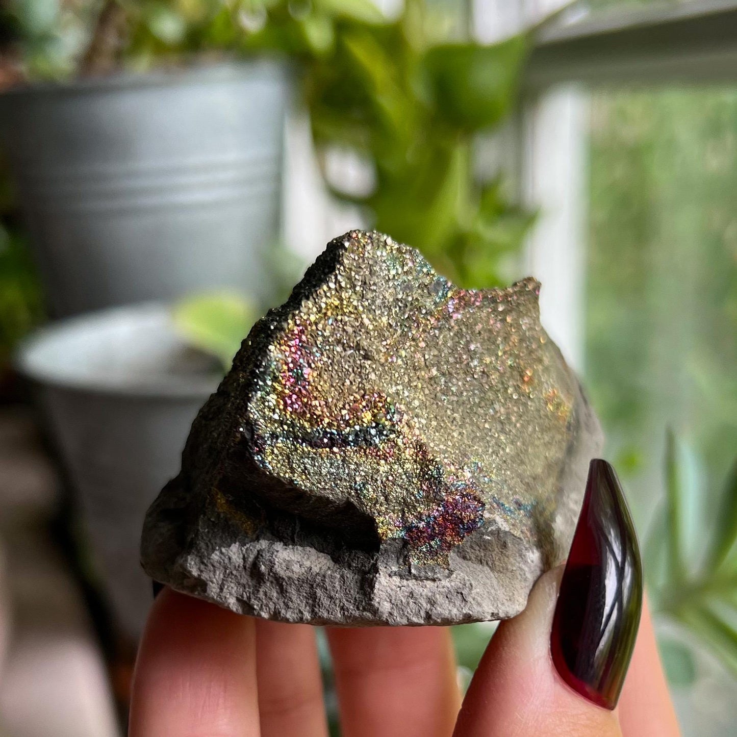 Iridescent Rainbow Chalcopyrite