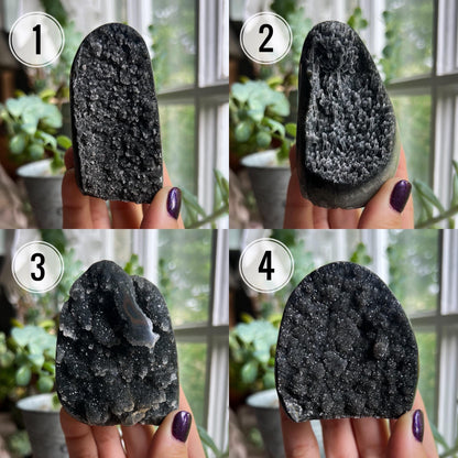 Black Galaxy Amethyst Medium Cathedral