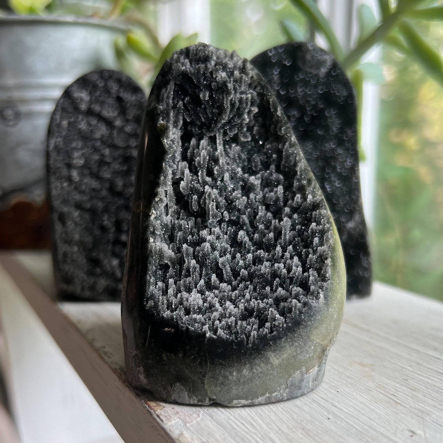 Black Galaxy Amethyst Medium Cathedral