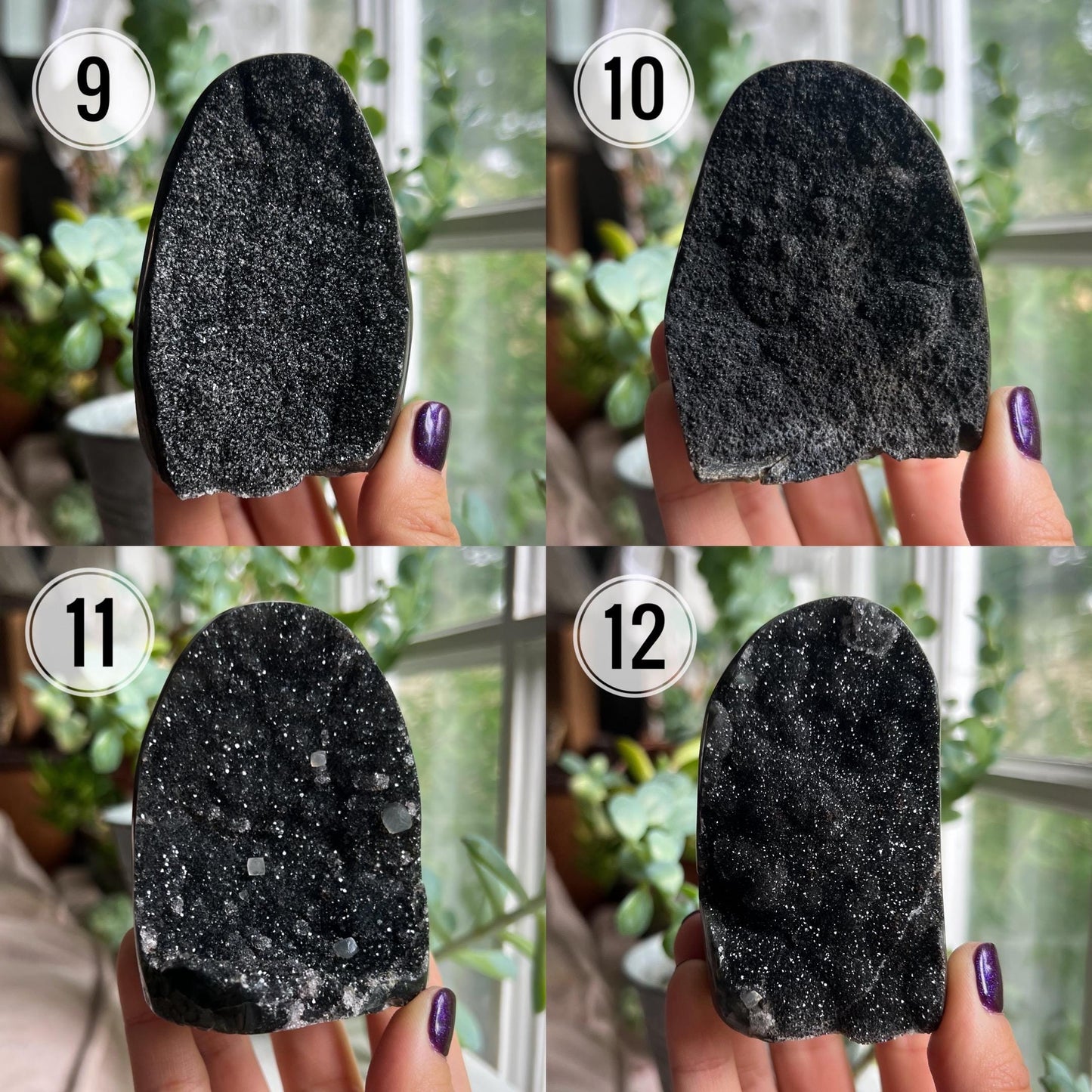 Black Galaxy Amethyst Medium Cathedral