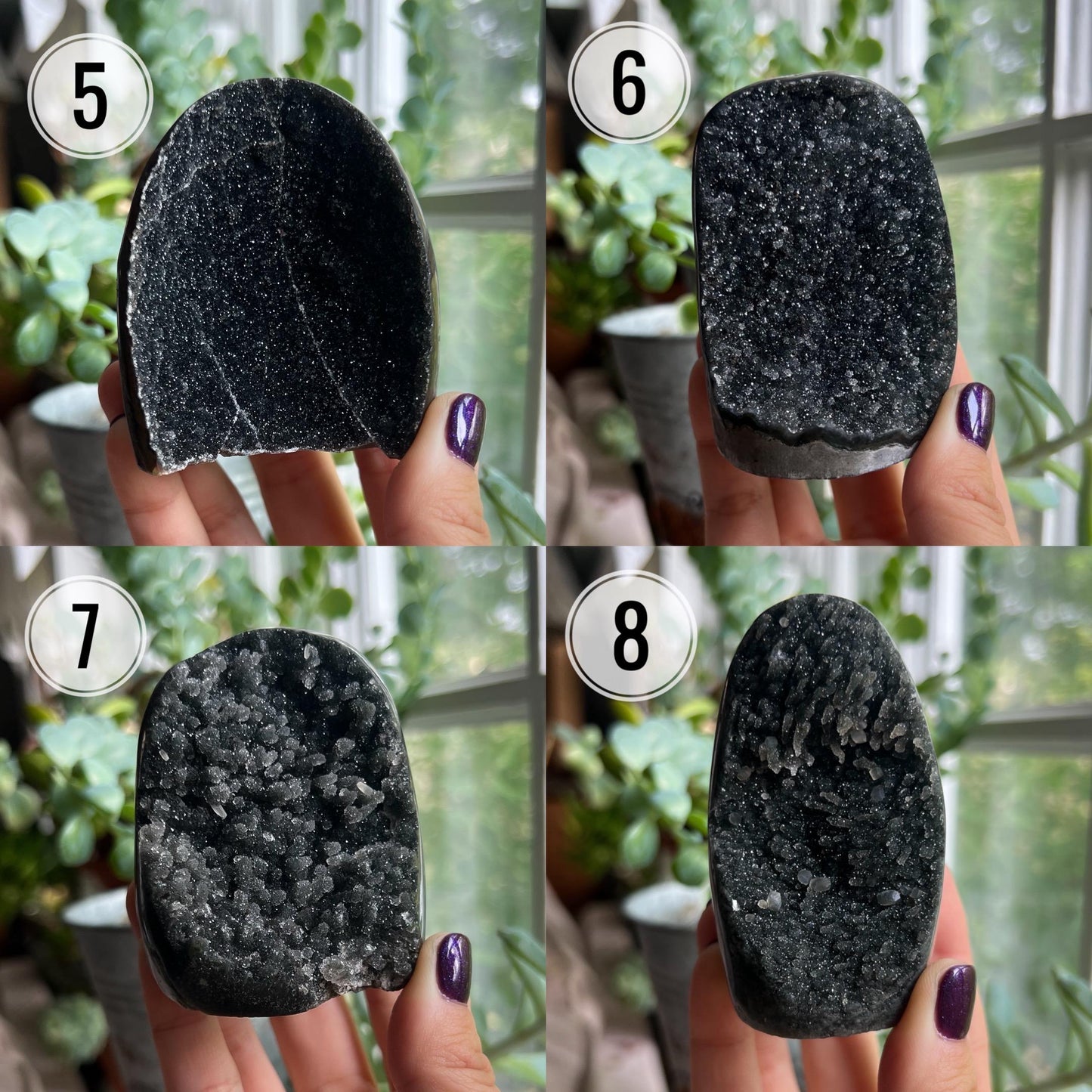 Black Galaxy Amethyst Medium Cathedral