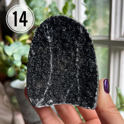 Black Galaxy Amethyst Medium Cathedral