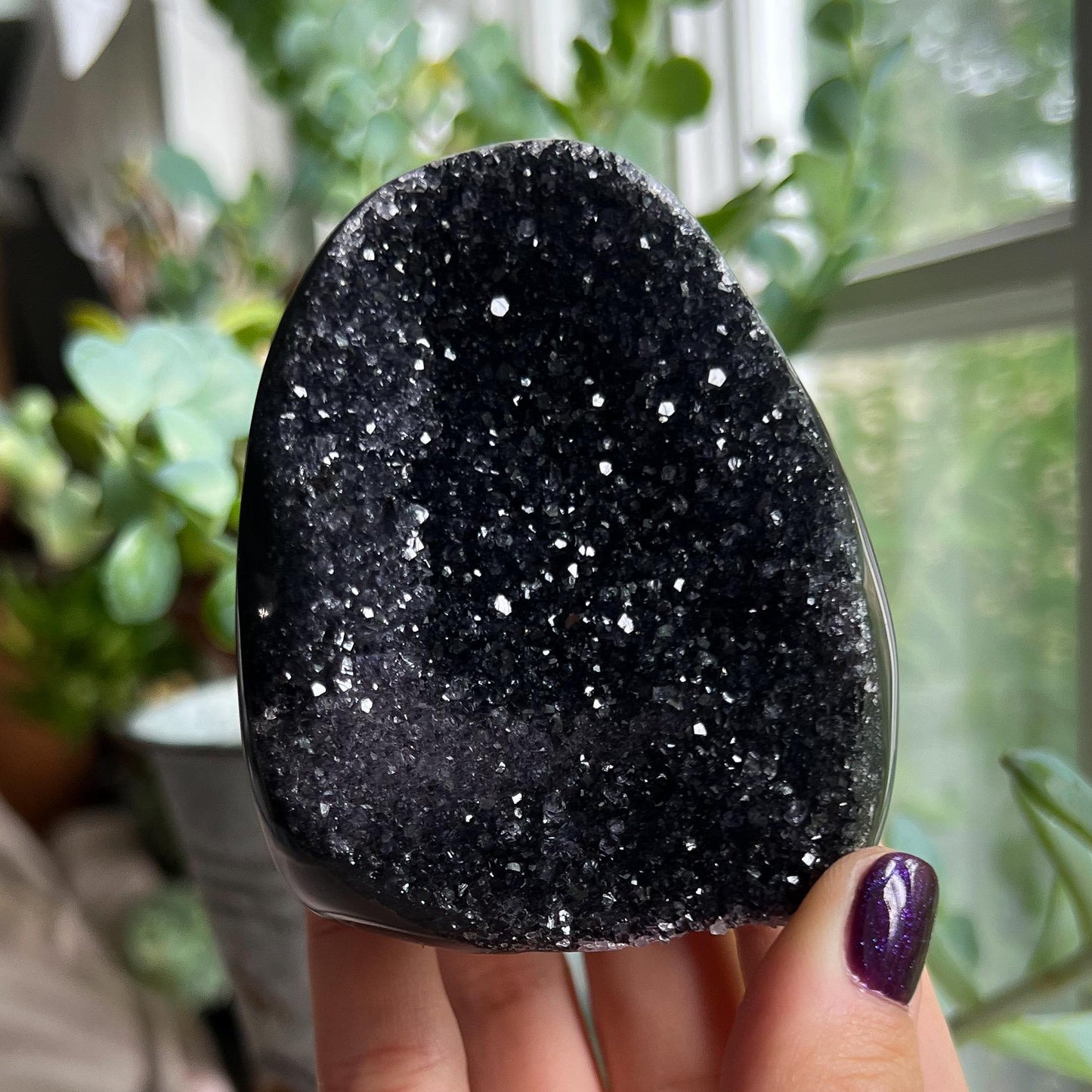 Black Galaxy Amethyst Medium Cathedral