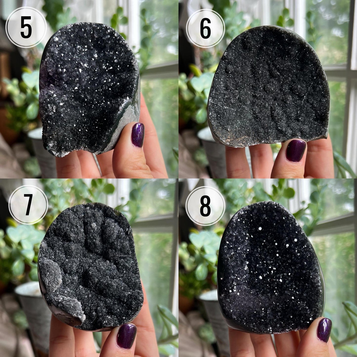 Black Galaxy Amethyst Medium Cathedral