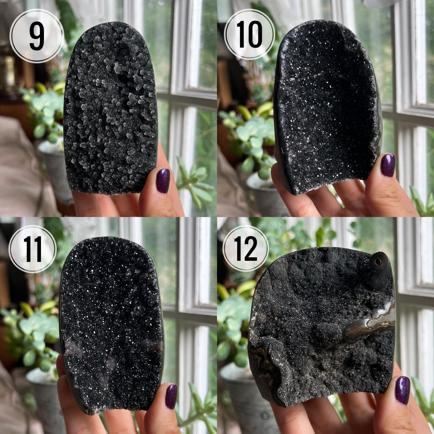 Black Galaxy Amethyst Medium Cathedral