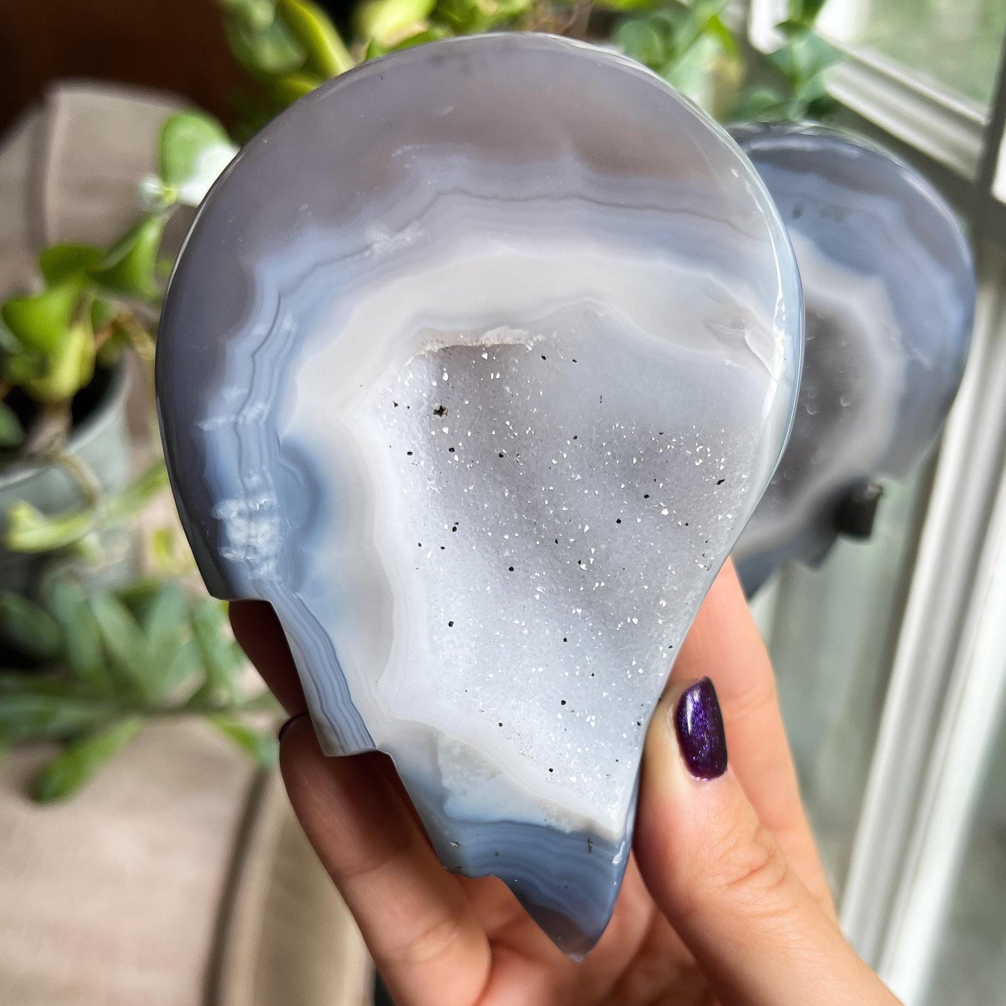 Druzy Agate Angel Wings