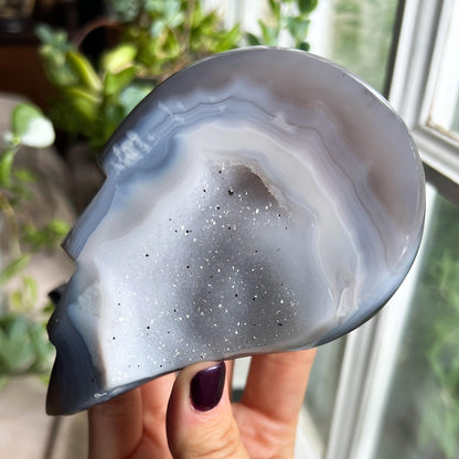 Druzy Agate Angel Wings