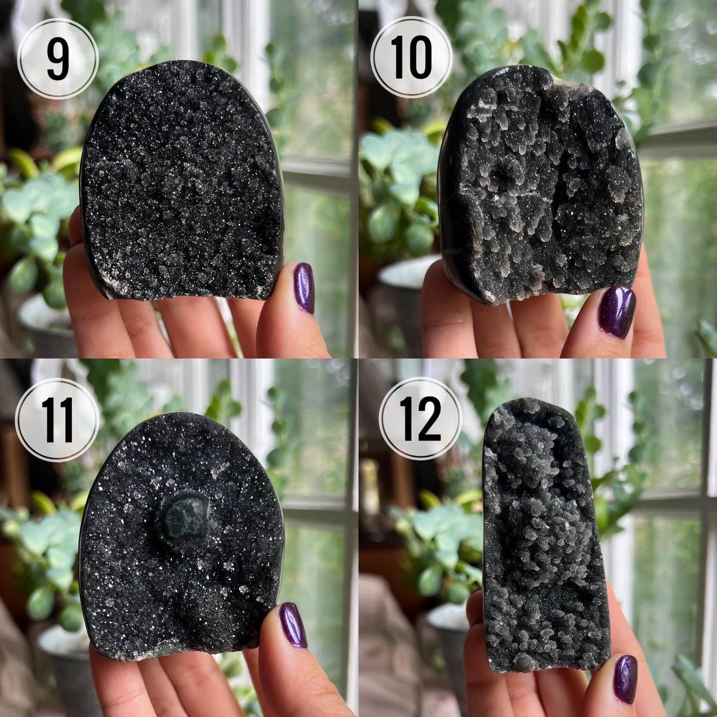 Black Galaxy Amethyst Small Cathedral