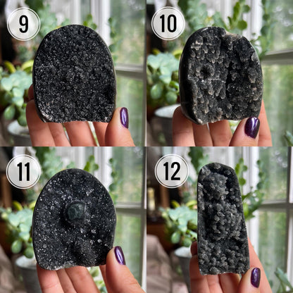 Black Galaxy Amethyst Small Cathedral