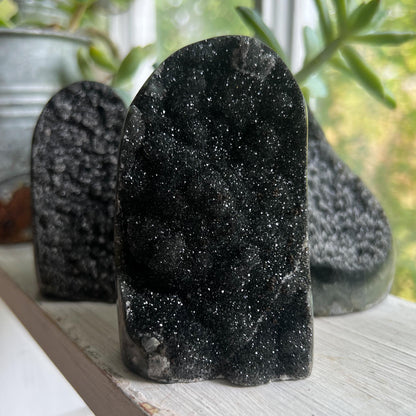 Black Galaxy Amethyst Medium Cathedral