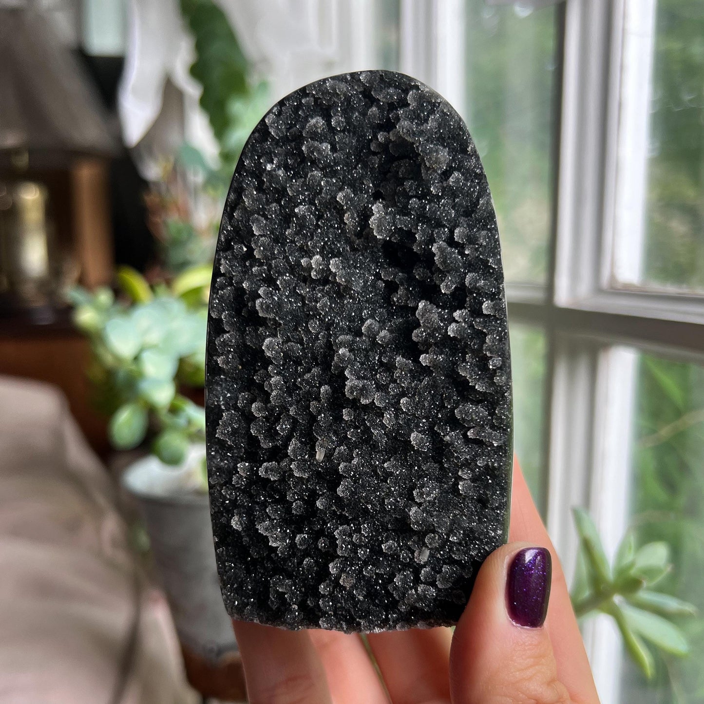 Black Galaxy Amethyst Medium Cathedral