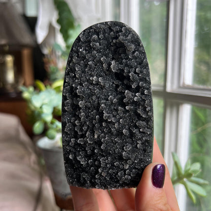 Black Galaxy Amethyst Medium Cathedral