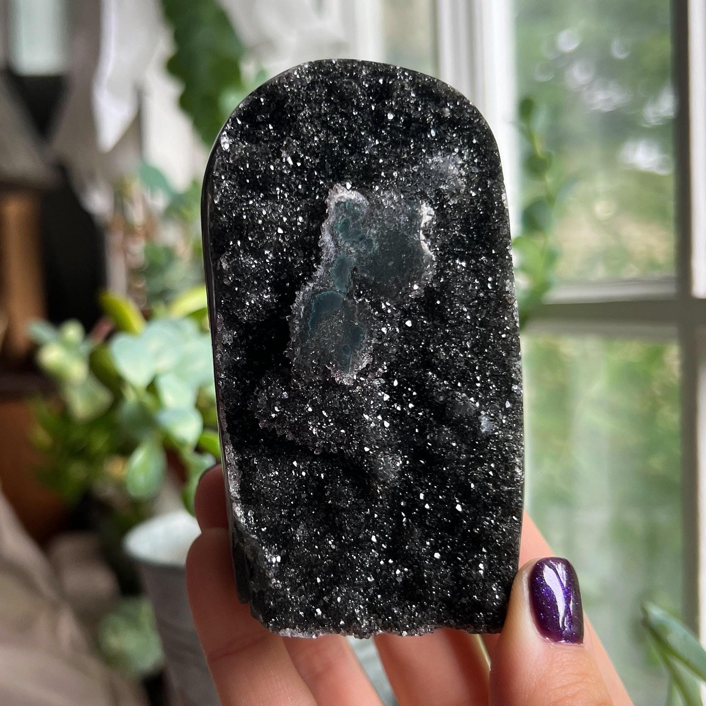 Black Galaxy Amethyst Medium Cathedral