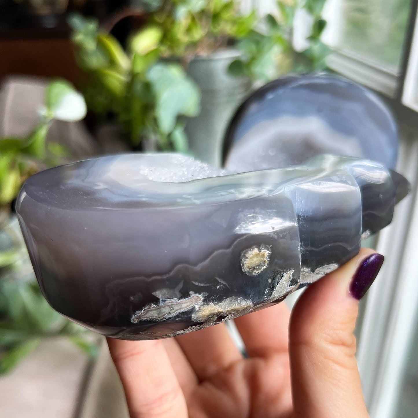 Druzy Agate Angel Wings