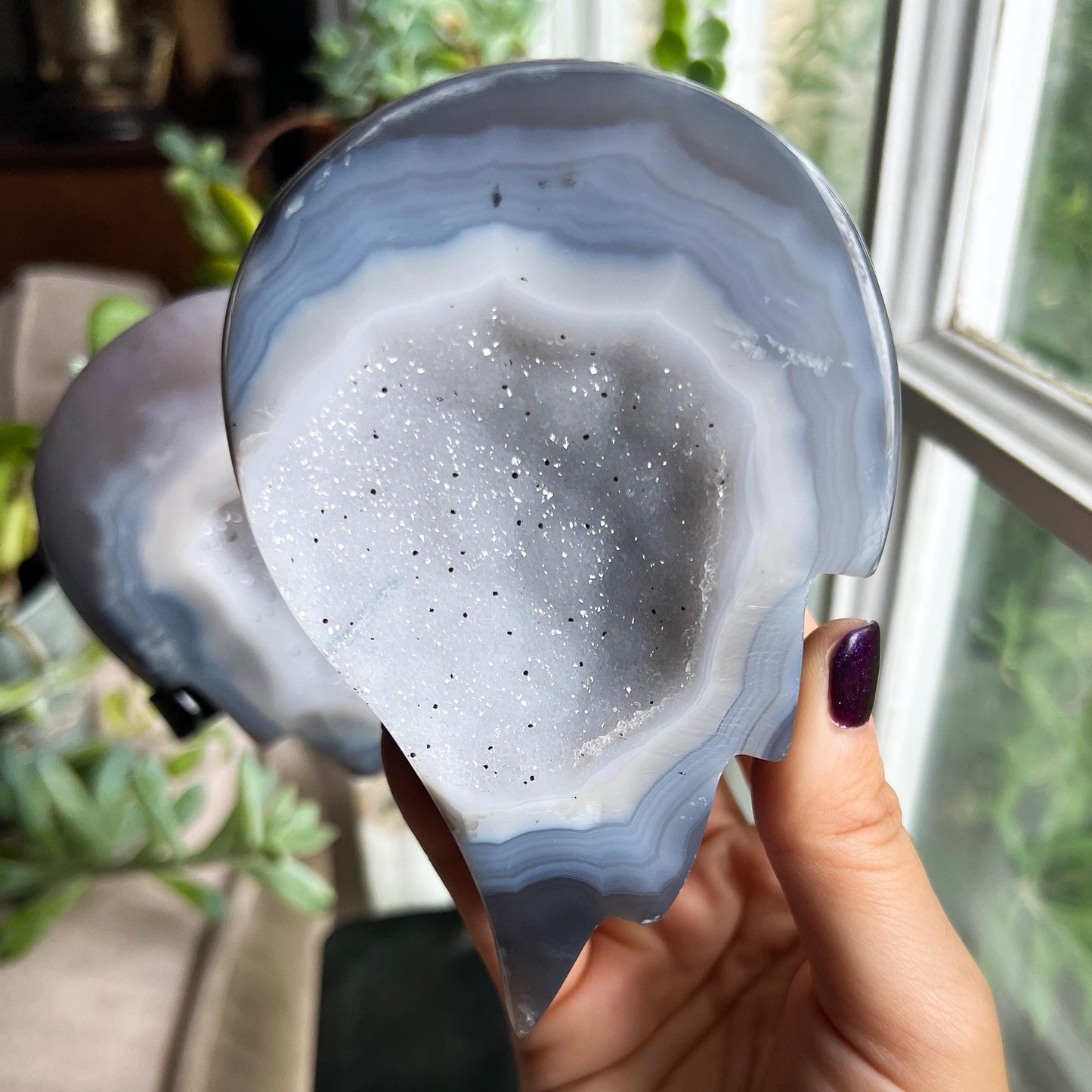 Druzy Agate Angel Wings