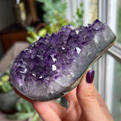 Amethyst Angel Wings
