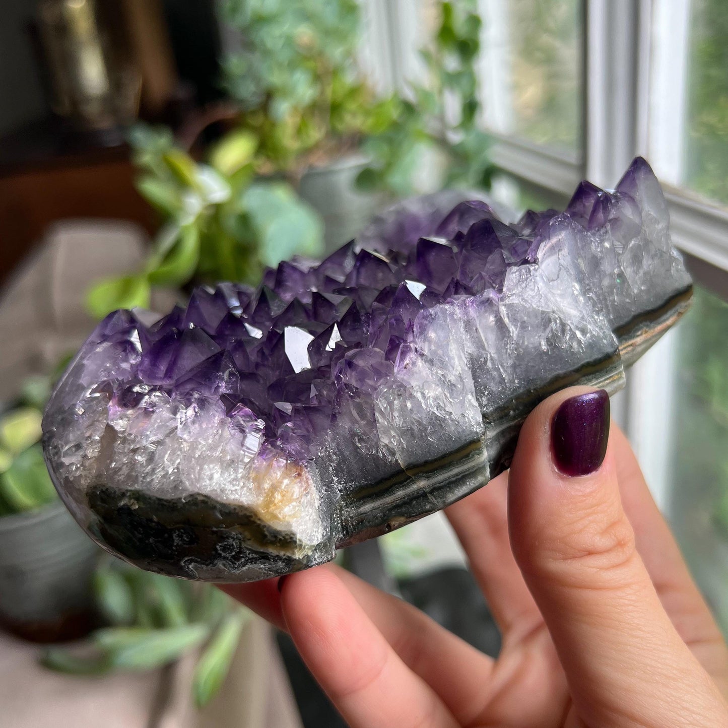 Amethyst Angel Wings