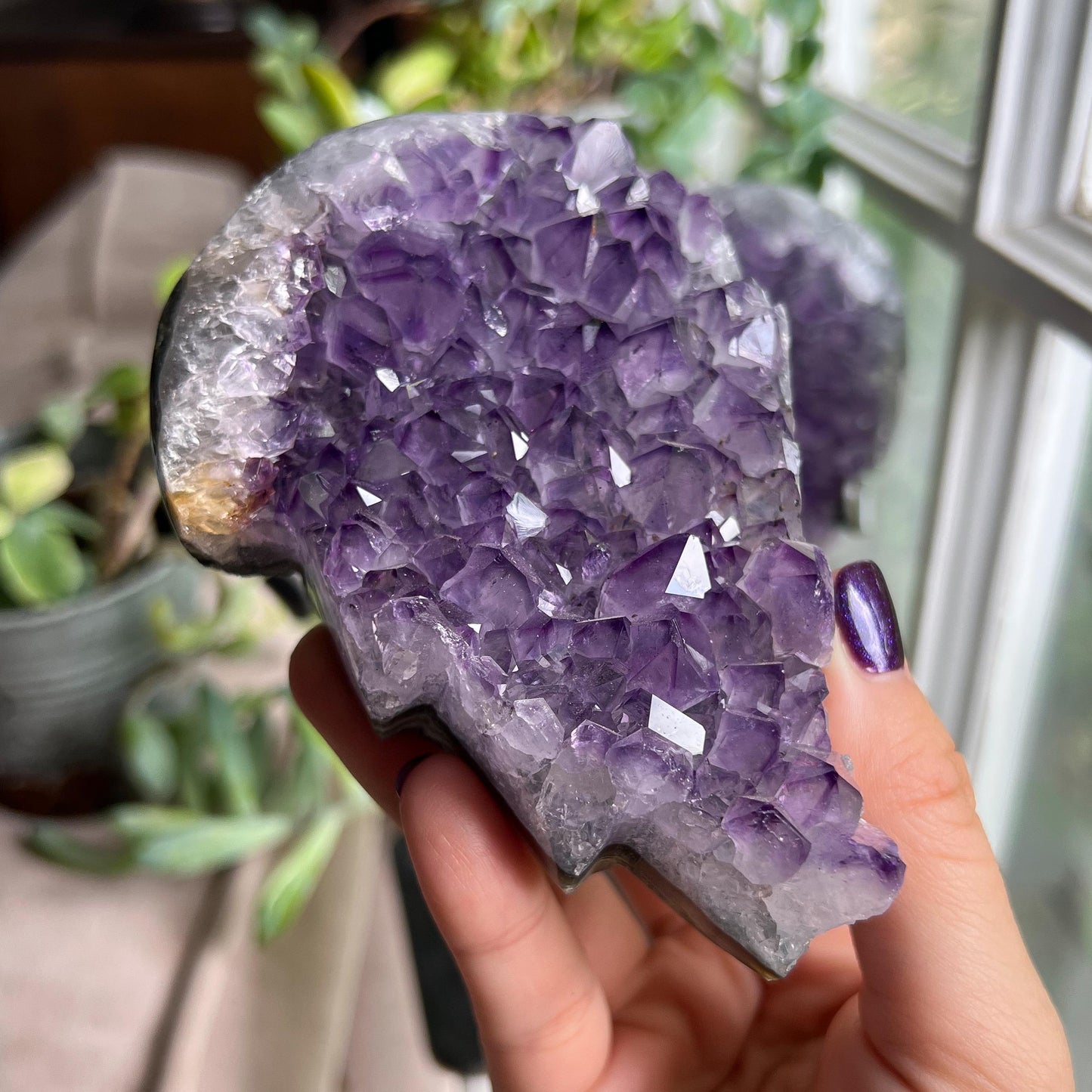 Amethyst Angel Wings