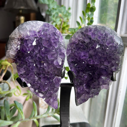 Amethyst Angel Wings