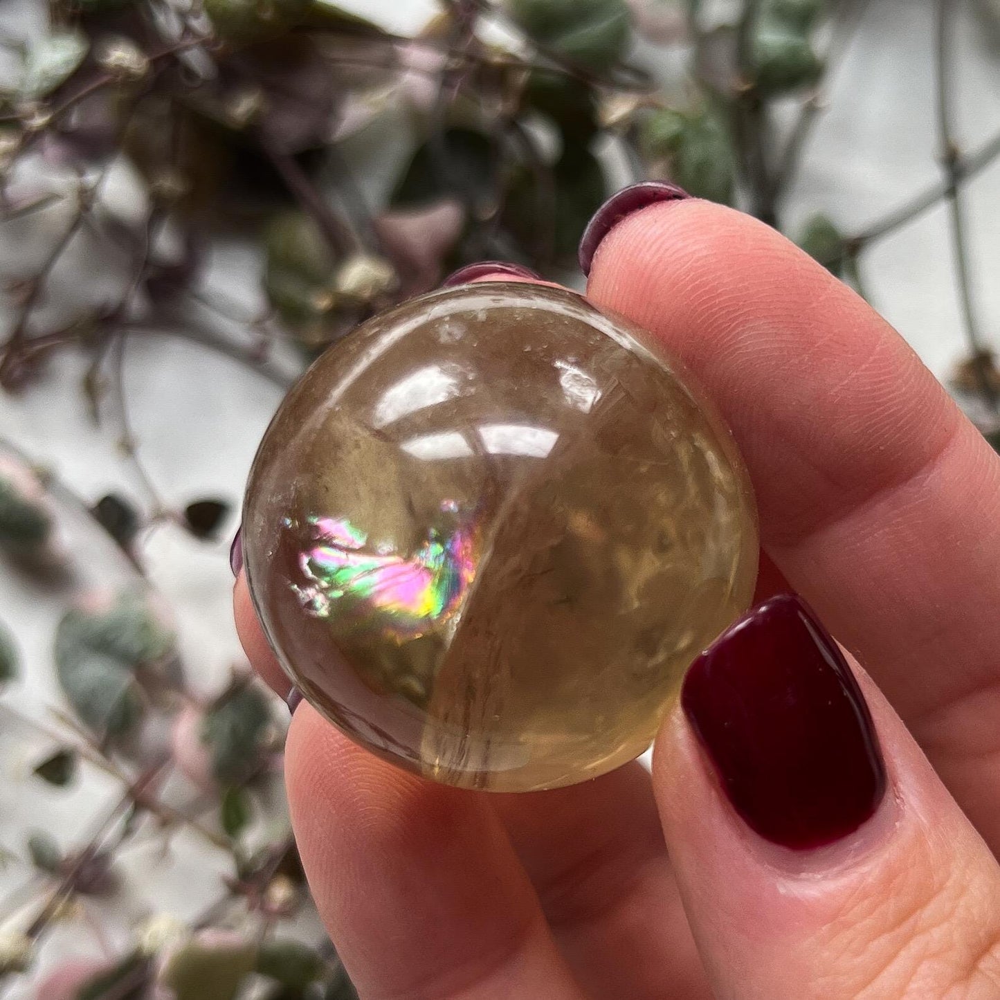 Natural Citrine Sphere