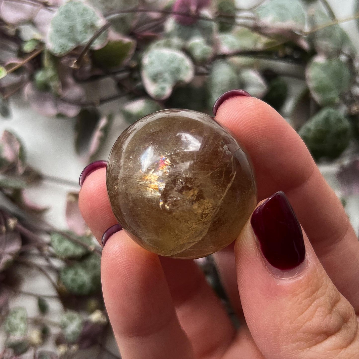 Natural Citrine Sphere