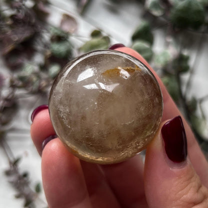 Natural Citrine Sphere
