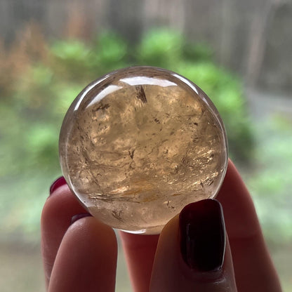Natural Citrine Sphere