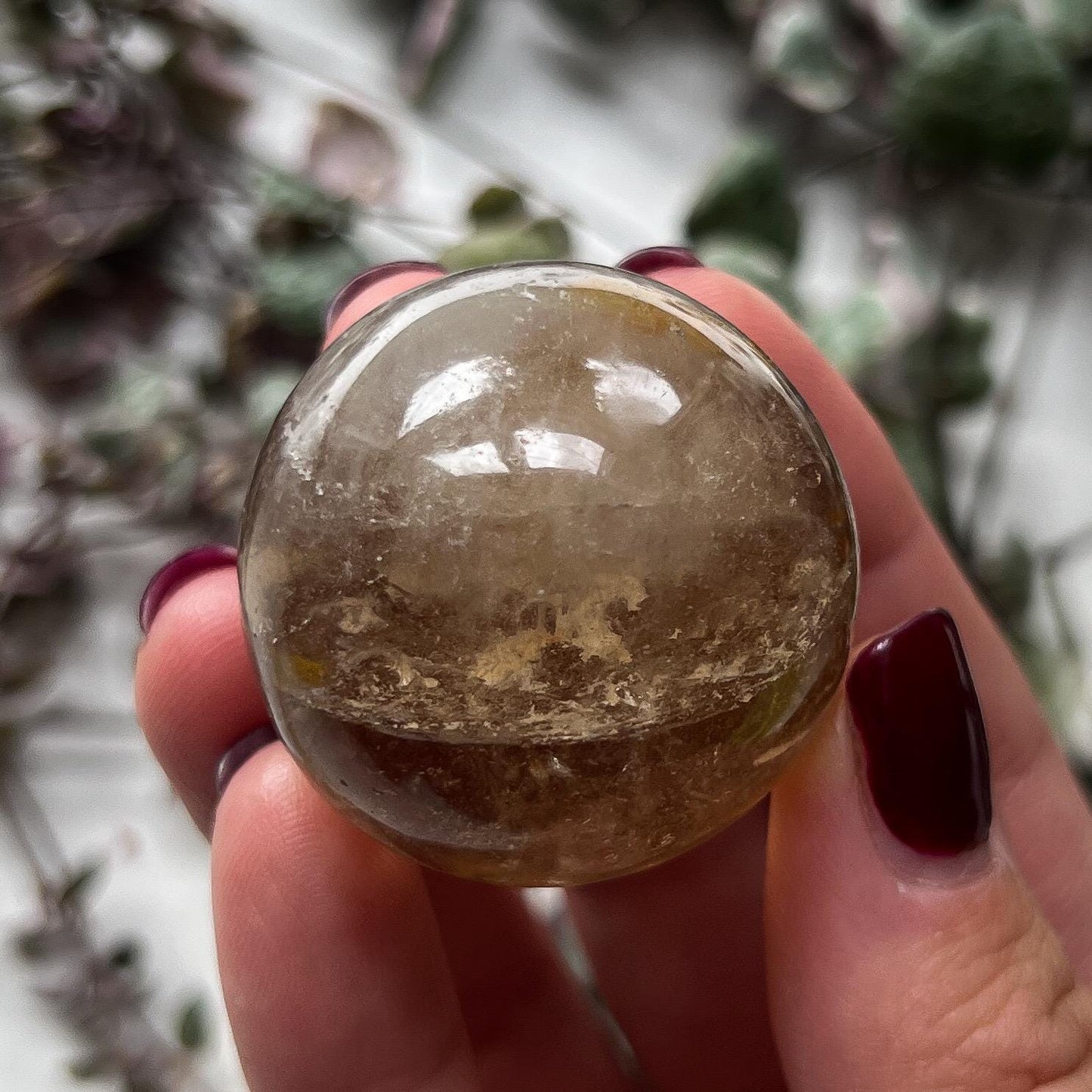 Natural Citrine Sphere