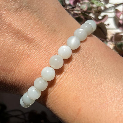 Sage Moonstone Bracelet