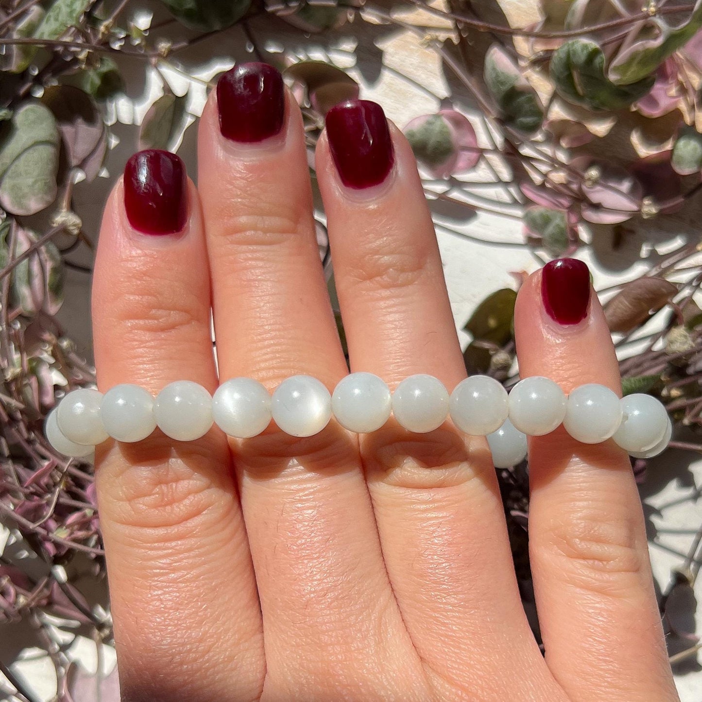 Sage Moonstone Bracelet