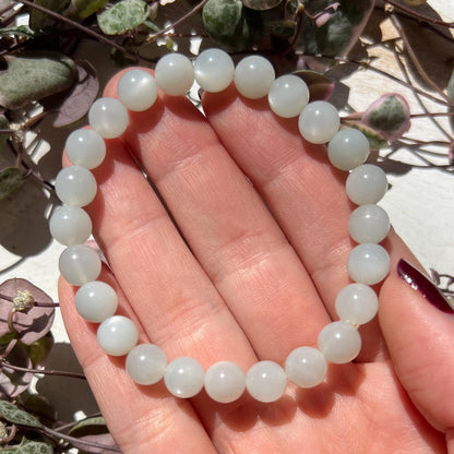 Sage Moonstone Bracelet