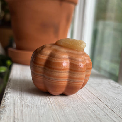 Orange Calcite Pumpkin