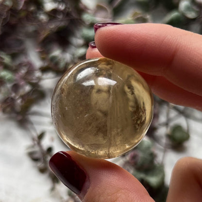 Natural Citrine Sphere