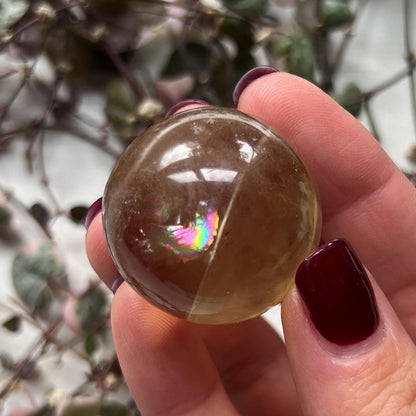 Natural Citrine Sphere