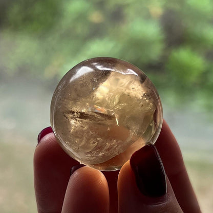 Natural Citrine Sphere
