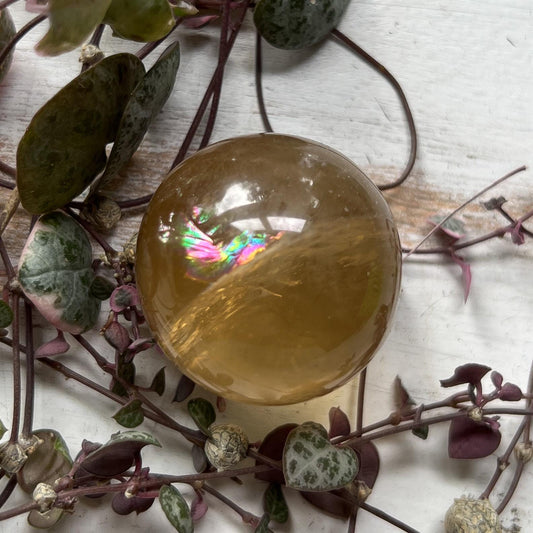 Natural Citrine Sphere