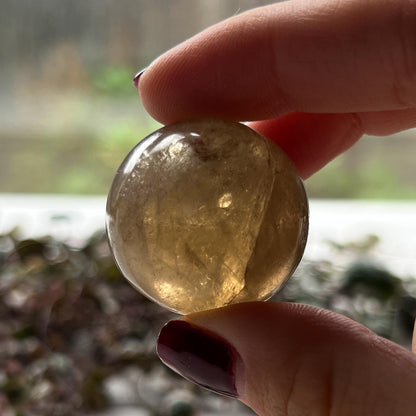 Natural Citrine Sphere