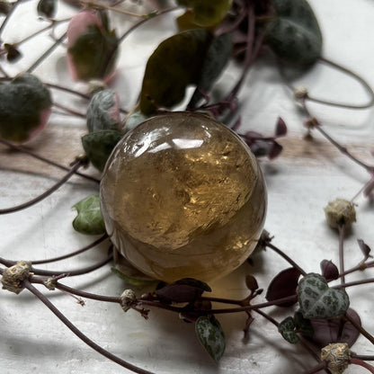 Natural Citrine Sphere